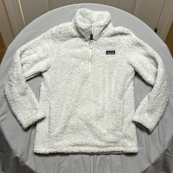 Girls Patagonia Los Gatos fleece 1/4 zip pullover - Picture 1 of 5